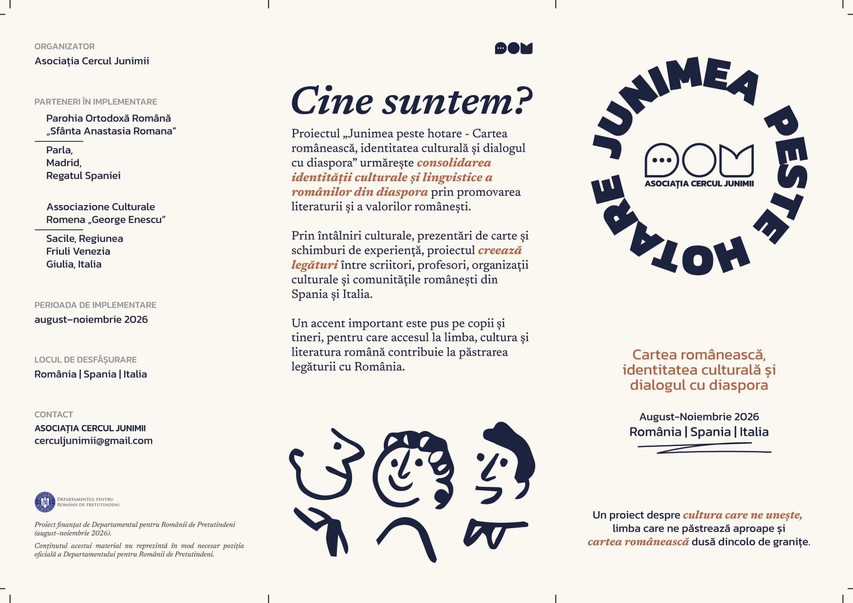 Pliantul proiectului — pagina 1